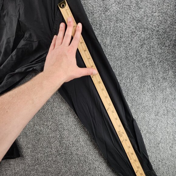 Dolce Gabbana 16 Point Black Solid Men Long Sleeve Button Up Shirt Adult - Picture 15 of 16